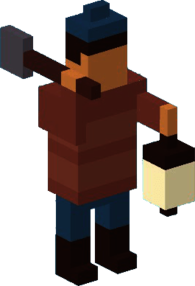 Crossy Road Grave Digger