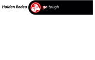 Holden Rodeo GO Tough
