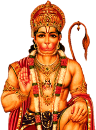 Hanuman Close Up