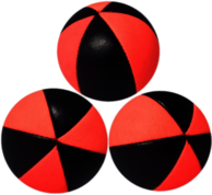 Two Coloured Juggling Balls