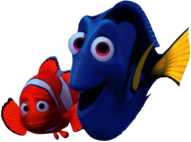 Nemo and Dory