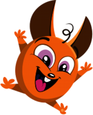 Nutri Ventures Orange Guga Jumping