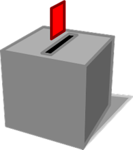 Grey Ballot Box