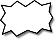 Spiky Callout Speech Bubble