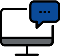 Compter Screen Chat Icon