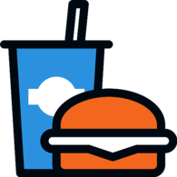 Soda and Burger Icon