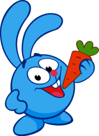 Kikoriki Jumper Eats A Carrot