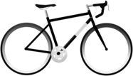 Simple Bike Clipart