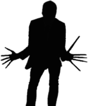 Slender Man Silhouette