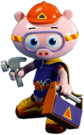 Super Why! Pig Figurine