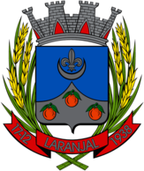 Brasão Município de Laranjal / Minas Gerais / Brasil