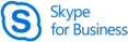 Skype for Business transparent logo landscape