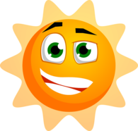 Circle Sun Cartoon Emoji