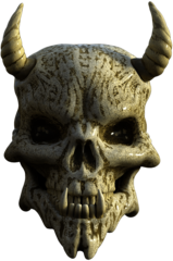 Skull With Horns Viking