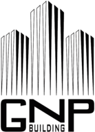 GNP building BW