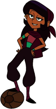 Legend Quest Marcella Playing Football