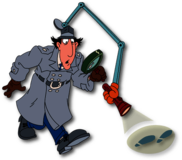 Inspector Gagdet Finding Footprints