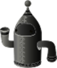 Rocket Shaped Robot