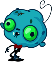 Jibbly the Dearly Departed Nibbly Zombie Walk