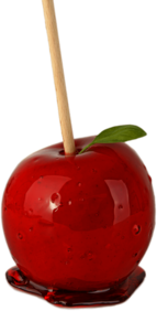 Toffee Apple on A Stick