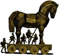 Trojan Horse Illustration