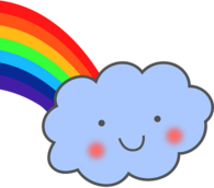 Cloud With Rainbow