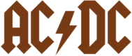 ACDC Logo Gold