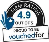 VouchedFor 4.9 Rating