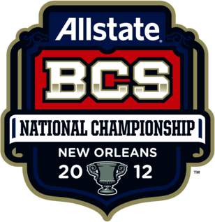 2012 AllState BCS National Championship