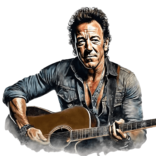 Bruce Springsteen Portrait