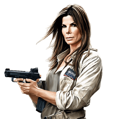 Sandra Bullock Action Hero