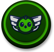 Top Wing Green Roundlet