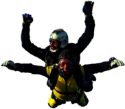 Tandem Parachute Jumpers