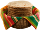 Tortillas In Basket