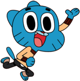 Gumball Watterson Waving