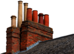 Chimneys on Roof