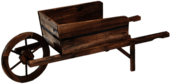 Wooden Wheelbarrow