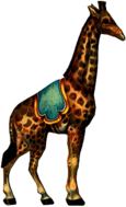 Circus Vintage Giraffe
