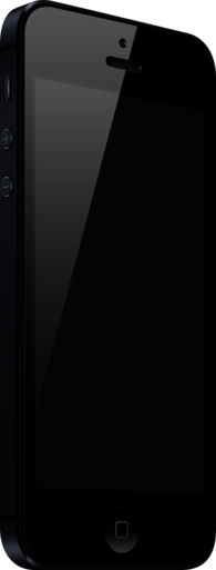 Large Black Iphone