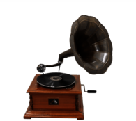 Gramophone Top View