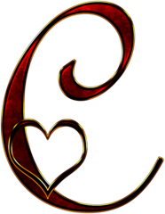 Valentine Capital Letter C