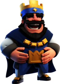 Clash Royale Laughing King