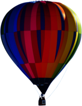 Colourful Hot Air Balloon