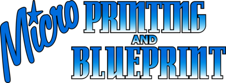 Micro Printing & Blueprint