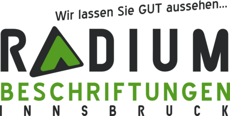Radium Beschriftungen