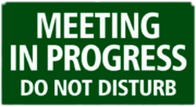 Meeting In Progress