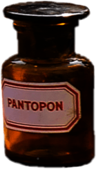 Pharmacy Flask Pantopon