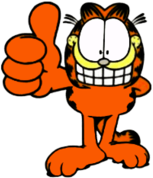 Garfield Thumb Up