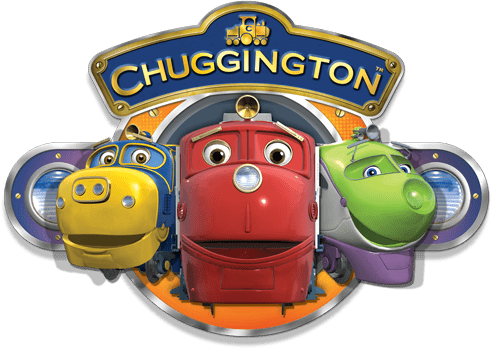 Chuggington Logo With Trains