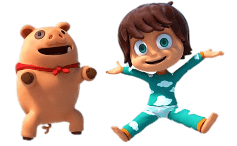 Monty and Jimmy Jones Jumping